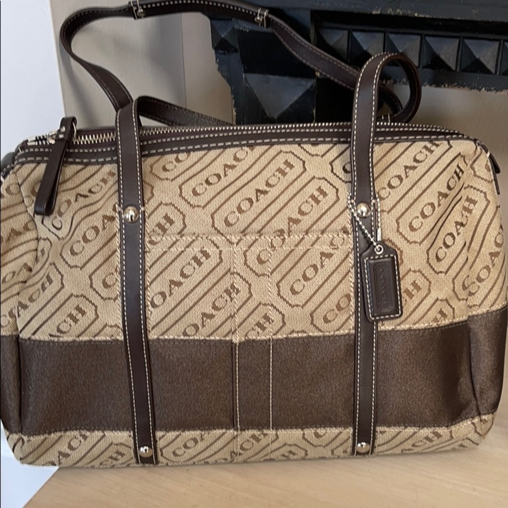 Coach medium satchel.  Never used but no tags.